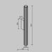 Бра Maytoni Technical Calipso C082WL-12W2.7K-BS