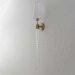 Бра Crystal Lux LUMINOUS AP1 BRASS