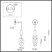 Бра Odeon Light Midcent Lia 6696/5WL
