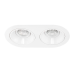 Комплект из светильников и рамки Lightstar Domino Round (214656+214606+214606) D6560606