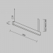 Линейный светильник Maytoni Technical LL312043