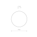Настенный светильник Nowodvorski Ring Led M White 7638
