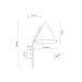 Настенный светильник TK Lighting CONO BRICK a070963