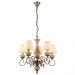 Подвесная люстра Arte Lamp Ivory A9070LM-5AB
