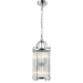 Подвесная люстра Crystal Lux Tadeo SP4 D200 Chrome/Transparente