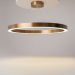 Подвесная светодиодная люстра Maytoni Saturno MOD415PL-L60BS4K