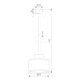 Подвесной светильник TK Lighting 1856 Duo