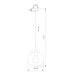 Подвесной светильник TK Lighting 5379 Esme