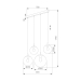 Подвесной светильник TK Lighting 5381 Esme