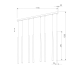 Подвесной светильник TK Lighting 6429 Piano White