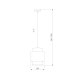 Подвесной светильник TK Lighting 6540 Boho Black