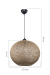 Подвесной светильник Toplight Lizbeth TL1612H-01BG