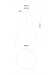 Подвесной светодиодный светильник Arte Lamp Grace A1868SP-1PB