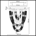 Потолочная люстра Odeon Light Collier L-Vision 5456/80CL