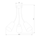 Потолочная люстра TK Lighting 1711 Wire Kids