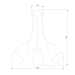 Потолочный светильник TK Lighting 2106 Wire Colour