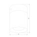 Потолочный светильник TK Lighting 3406 Vico White