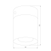 Потолочный светильник TK Lighting 3406 Vico White