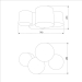 Потолочный светильник TK Lighting 4393 Mona Gray