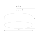 Потолочный светильник TK Lighting 6248 Rondo Linen