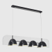 Подвесной светильник Crystal Lux ELEMENT SP48W LED BLACK