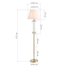 Торшер ST Luce Opalus SL1403.305.01