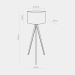 Торшер TK Lighting 5039 Treviso