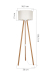 Торшер Toplight Posy TL1617S-01PN