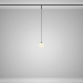 Трековый подвесной светильник Maytoni Technical TR178-1-5WTW-B