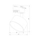 Трековый светильник TK Lighting 4398 Tracer Black