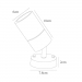 Уличный настенный светильник Arte Lamp Mistero A3304AL-1WH