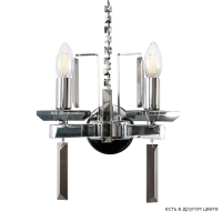 Бра Crystal Lux Marron AP2 Chrome