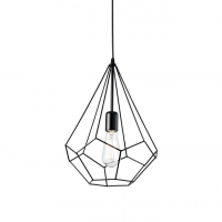 Подвесной светильник Ideal Lux Ampolla-3 SP1 Nero 148175