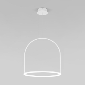 Подвесной светодиодный светильник Eurosvet Over 90323/1 белый Подвесной светодиодный светильник Eurosvet Over 90323/1 белый