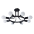 Потолочная люстра Arte Lamp A6063PL-8BK