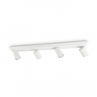 Спот Ideal Lux Rudy PL4 Bianco 229089
