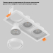 Встраиваемый светильник Crystal Lux CLT 068C3 WH